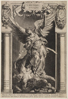 TvB G 2455
<br/>
De aartsengel Michael
<br/>
<em>Sadeler I, Raphael (1560-1628 of 1632)</em>
